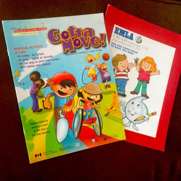 2 Kids Activity Books -Physical Activity & Fun & Games Book - Picture 1 of 11